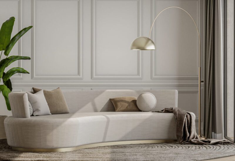 Twister curved living set