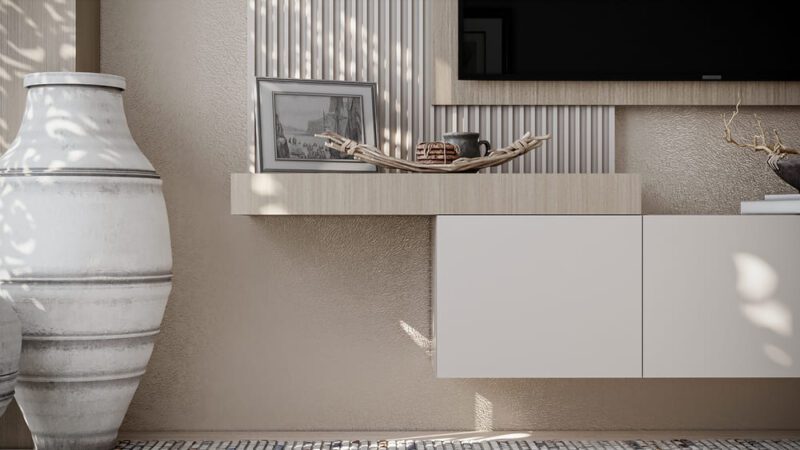 Stripy TV unit - Image 2