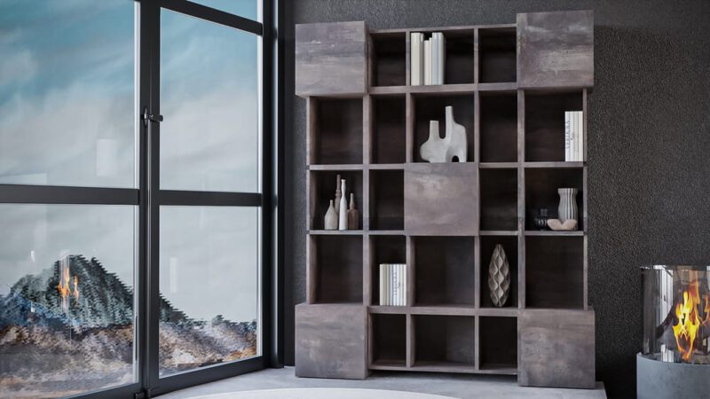 Dice Shelving unit