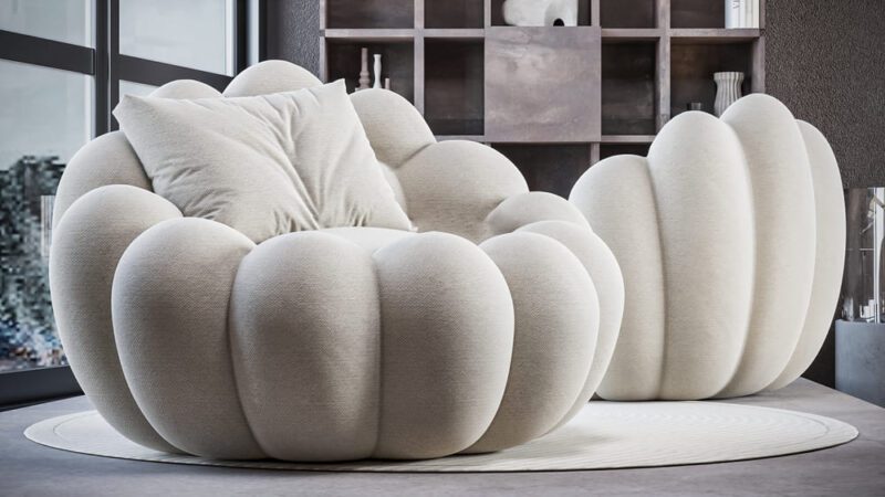 Pumpkin Accent chair
