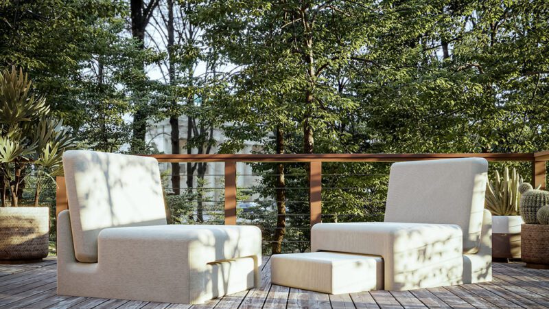 Panda outdoor chair