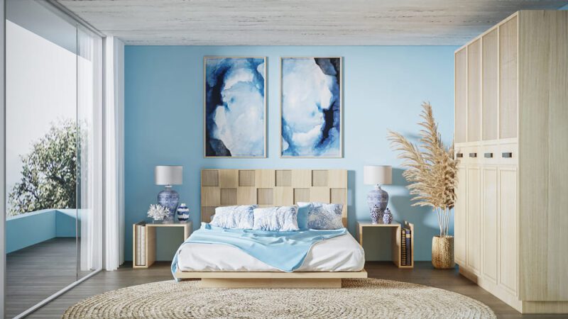 Sand bedroom set