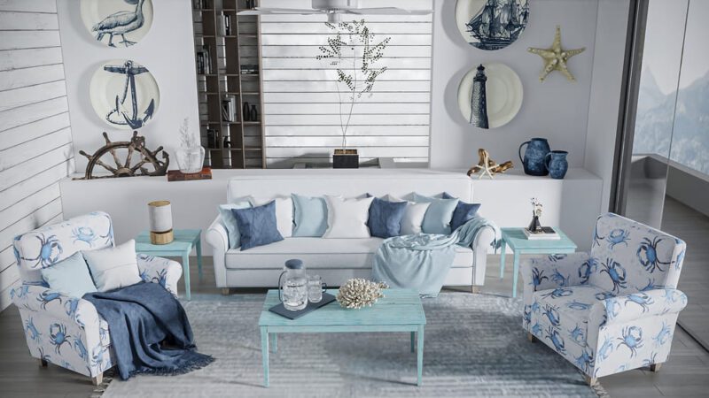 Wave Living Set