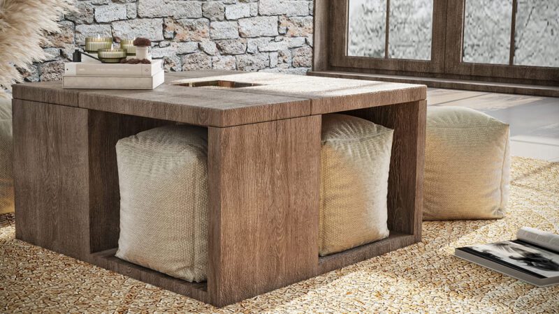 Coral Coffee Table